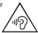 THOMSON MIC202IBT - WARNING Gefahr von Gehörschäden - 1