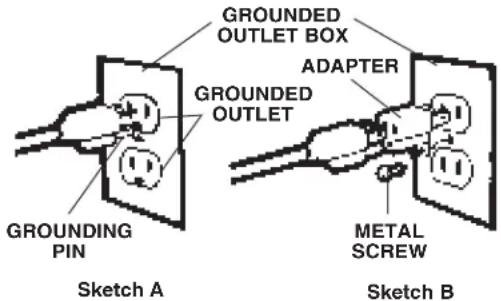 Oreck Orbiter 550 - WARNING - 1