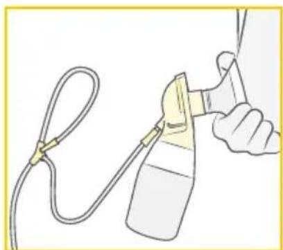 MEDELA Freestyle Flex - Voorbereiding voor enkelzijdig afkolen - 4