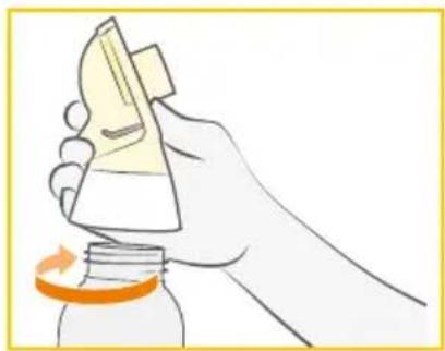 MEDELA Freestyle Flex - Um Schäden an der Milchpumpe zu vermeiden, müssen alle Teile vor Gebrauch komplett trocken sein. - 3