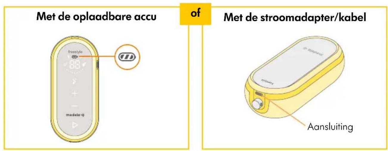 MEDELA Freestyle Flex - De borstkolf van stroom voorzien - 1