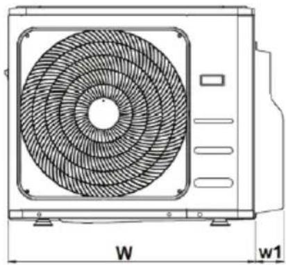 FERROLI Diamant Plus M - WYMIARY GABARYTOWE - 2