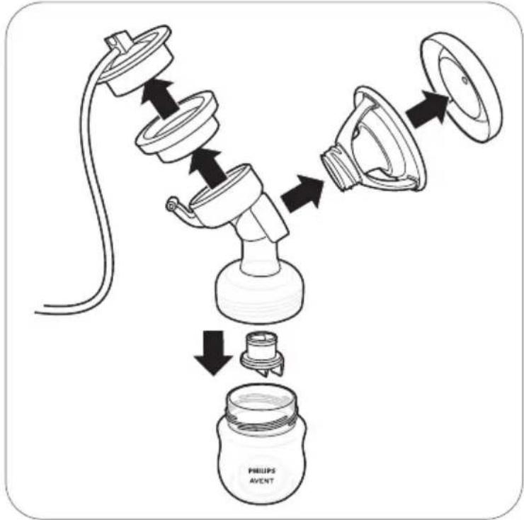 PHILIPS Avent SCF394 - Step 1: Disassembling - 1