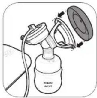 PHILIPS Avent SCF394 - Montaje del extractor de leche - 12