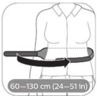 PHILIPS Avent SCF394 - Uso del cinturón del extractor de leche - 1