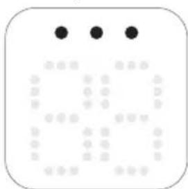 PHILIPS Avent SCF394 - Battery indicator light description - 1