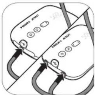 PHILIPS Avent SCF394 - Assembling the breast pump - 8