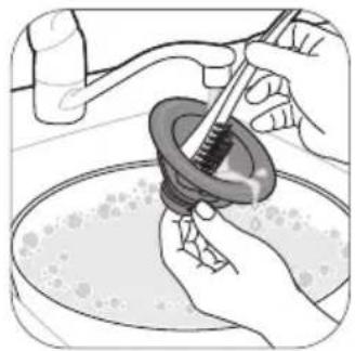 PHILIPS Avent SCF394 - Paso 2A: Limpieza manual - 3