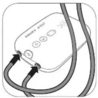 PHILIPS Avent SCF394 - Using the breast pump belt - 6