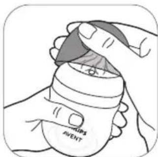 PHILIPS Avent SCF394 - Assembling the bottle - 5