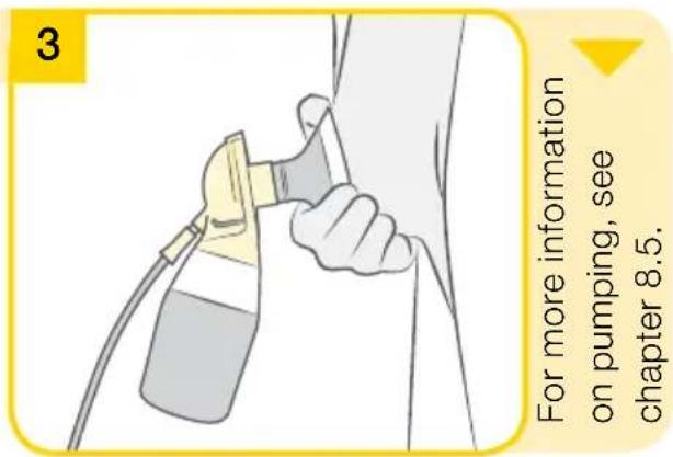 MEDELA Swing Maxi Flex - Swing Maxi Flex - Preparing for single pumping - 3