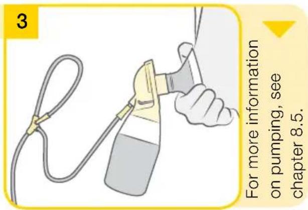 MEDELA Swing Maxi Flex - Swing Maxi Flex - Preparing for single pumping - 5