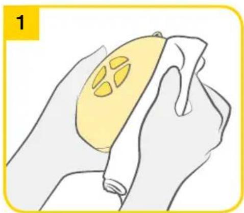 MEDELA Swing Maxi Flex - Cleaning the motor unit - 1