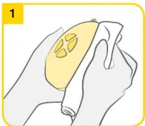 MEDELA Swing Maxi Flex - Membersihkan unit motor - 1