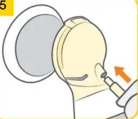 MEDELA Swing Maxi Flex - De afkolfset in elkaar zetten - 7