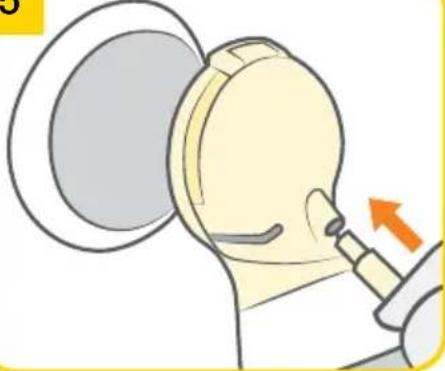 MEDELA Swing Maxi Flex - Merakit set memompa - 7