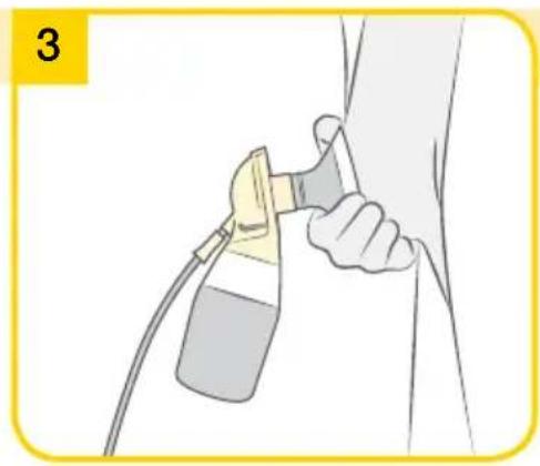 MEDELA Swing Maxi Flex - Swing Maxi Flex - Menyiapkan pemopmaan ganda - 5
