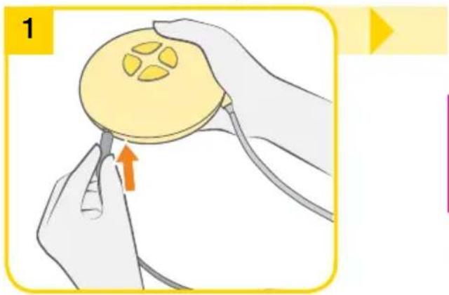 MEDELA Swing Maxi Flex - Werking op netstroomadapter - 1