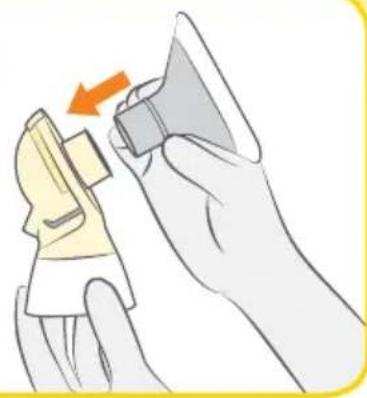 MEDELA Swing Maxi Flex - Assembling the pump set - 4