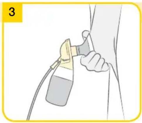 MEDELA Swing Maxi Flex - Swing Maxi Flex - Preparing for double pumping - 7