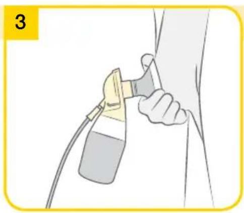 MEDELA Swing Flex - Swing Maxi Flex – Preparing for double pumping - 4