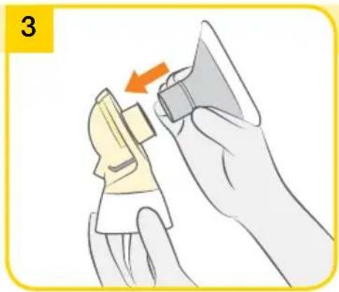 MEDELA Swing Flex - Assemblage du set tire-lait - 4