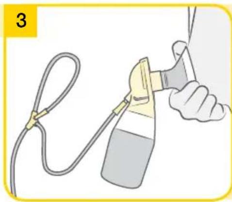 MEDELA Swing Flex - Swing Maxi Flex – Preparing for single pumping - 5