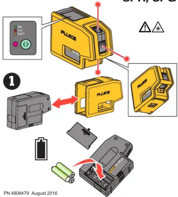 FLUKE 3PR - Point Laser Levels - 1