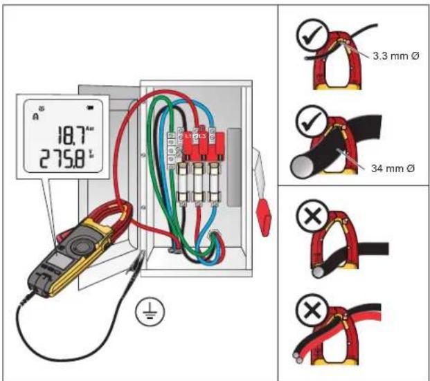 FLUKE 377 FC - Fréquence, tension et courant alternatifs FieldSense - 1