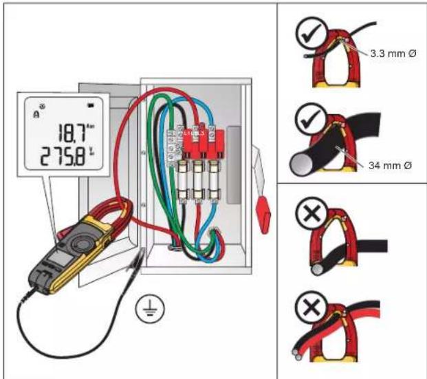 FLUKE 378 FC - Fréquence, tension et courant alternatifs FieldSense - 1