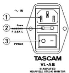 TASCAM VLA4 - Funzione di protezione uscita dei tweeter (VL-A5/VL-A8) - 8