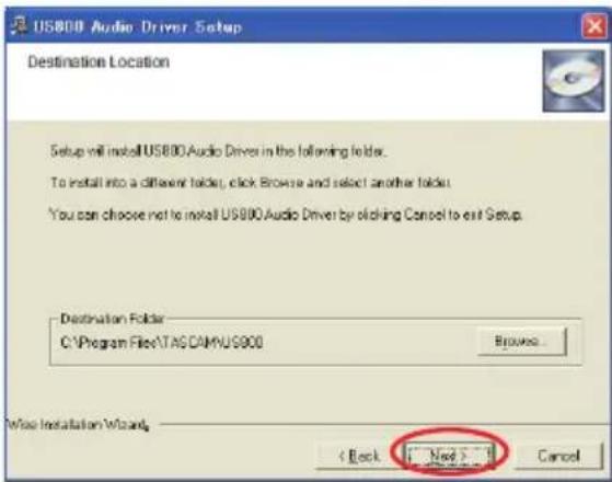 TASCAM US800 - Installation sur un ordinateur avec Windows - 2