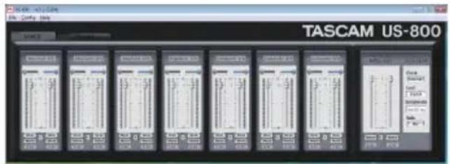 TASCAM US800 - Emploi du mélangeur numérique pour l'écoute de contrôle - 1