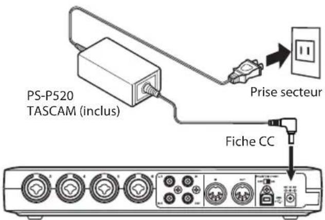 TASCAM US800 - Installation sur un ordinateur avec Windows - 4