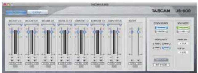 TASCAM US800 - Emploi du mélangeur numérique pour l'écoute de contrôle - 2