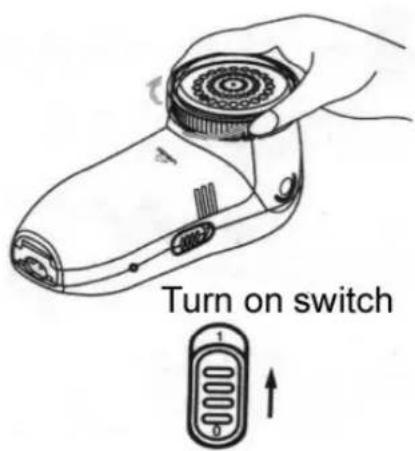 Turn on switch