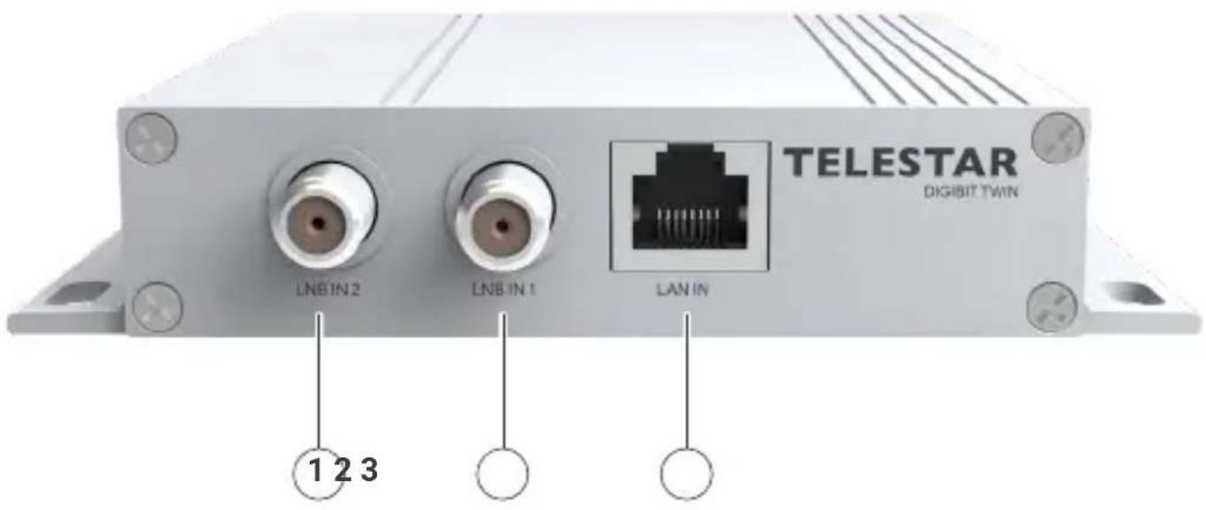 Telestar DIGIBIT Twin - Vue de face - 1
