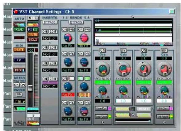 TASCAM US428 - Égalisation - 2