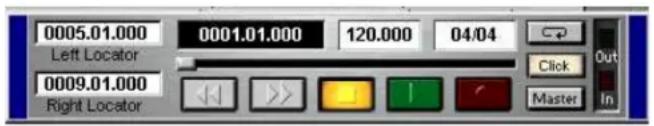 TASCAM US428 - Fonctions de transport et locator - 1