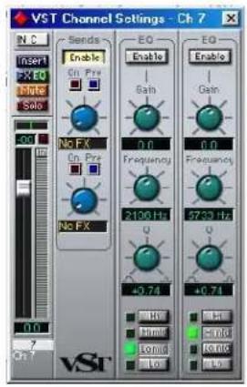 TASCAM US428 - Égalisation - 1