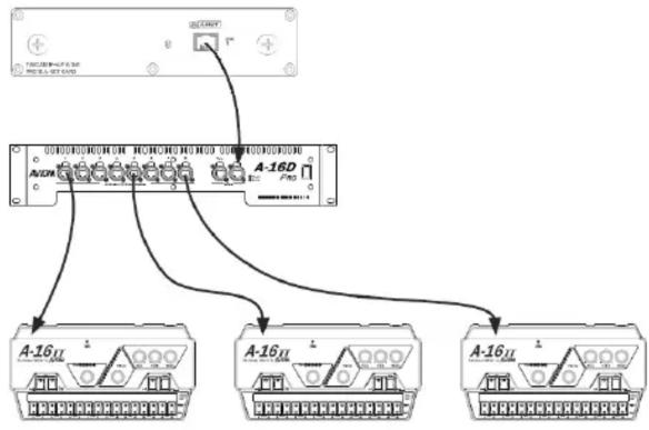 TASCAM IFAVDM - Connexions en parallèle - 1