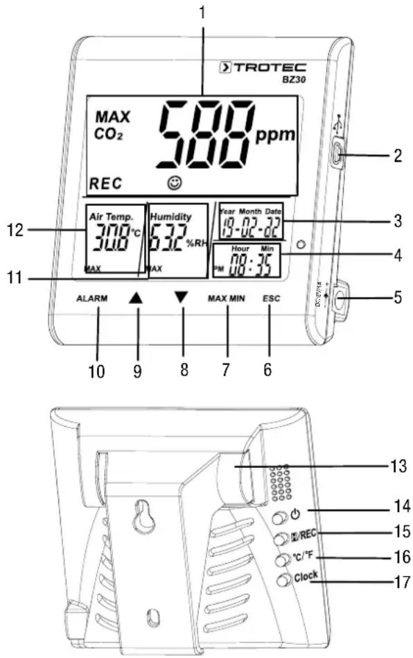 TROTEC BZ30 - Calibrage automatique - 1