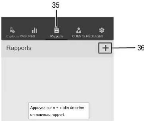 TROTEC BS30WP - Création d'un rapport - 1
