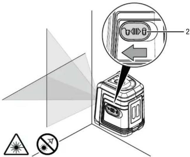 TROTEC BD5A - Autonivellement du laser - 1