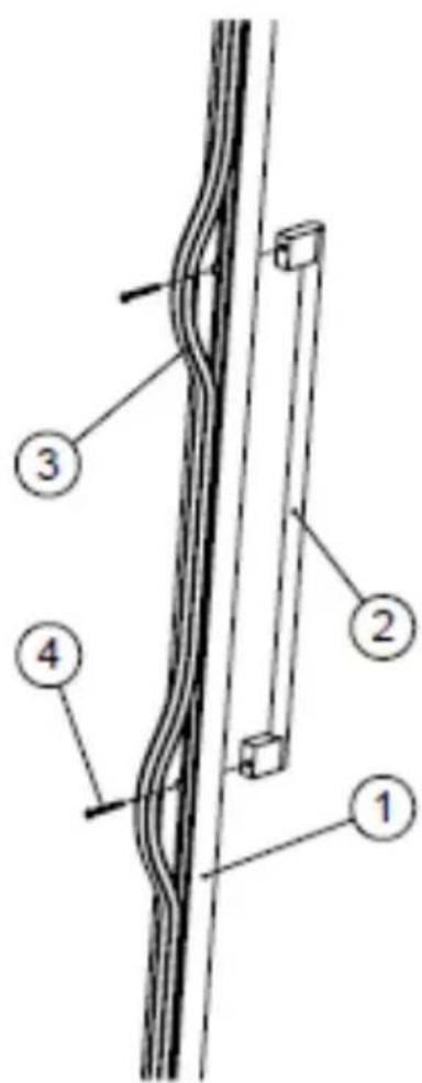 CONTINENTAL EDISON CECWC54EC - The handle comes in a separate package with screws inside the carton. - 1