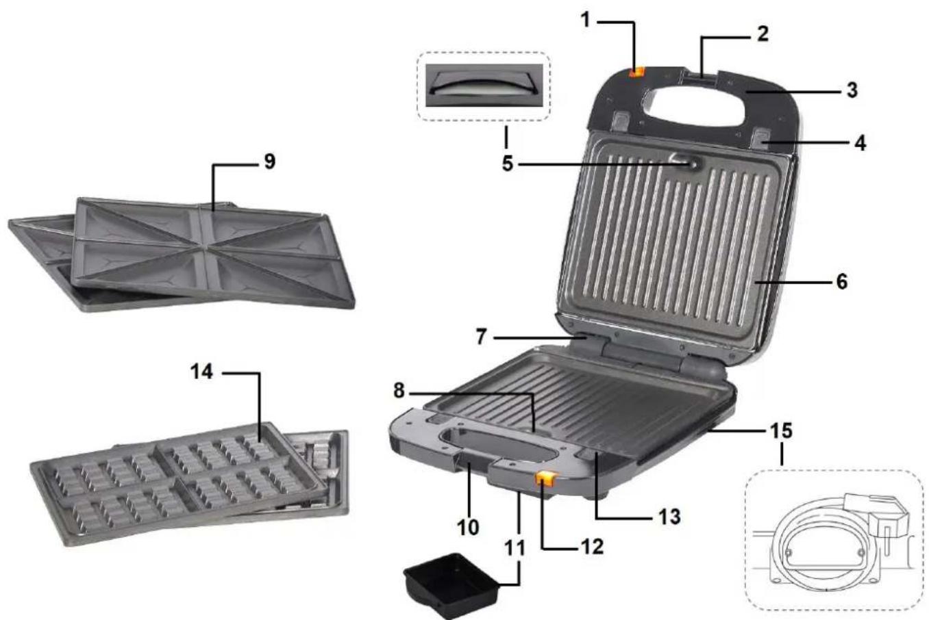 CONTINENTAL EDISON CEGGCR1200B - DESCRIPTION - 1