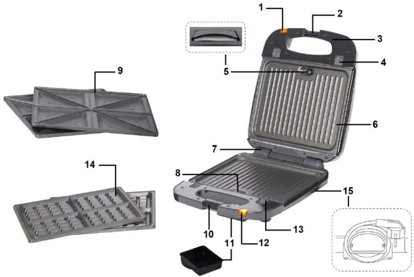 CONTINENTAL EDISON CEGGCR1200B - DESCrizIONE - 1