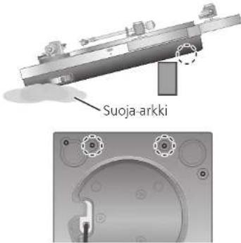 TECHNICS SHTB10 - Aänivarren jalustan asentaminen soittimeen (jatkuu) - 2