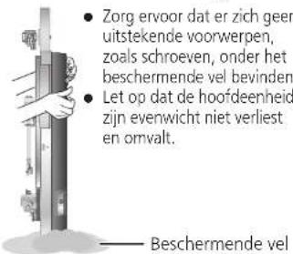 TECHNICS SHTB10 - De toonarmbasis op de speler bevestigen (vervolg) - 5
