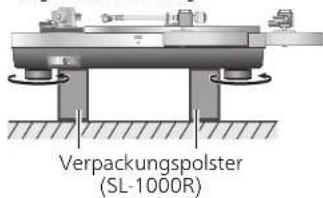 TECHNICS SHTB10 - Montieren der Tonarmbasis an den Plattenspieler (Fortsetzung) - 7